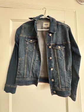 Old Navy Dark Blue Denim Jean Jacket